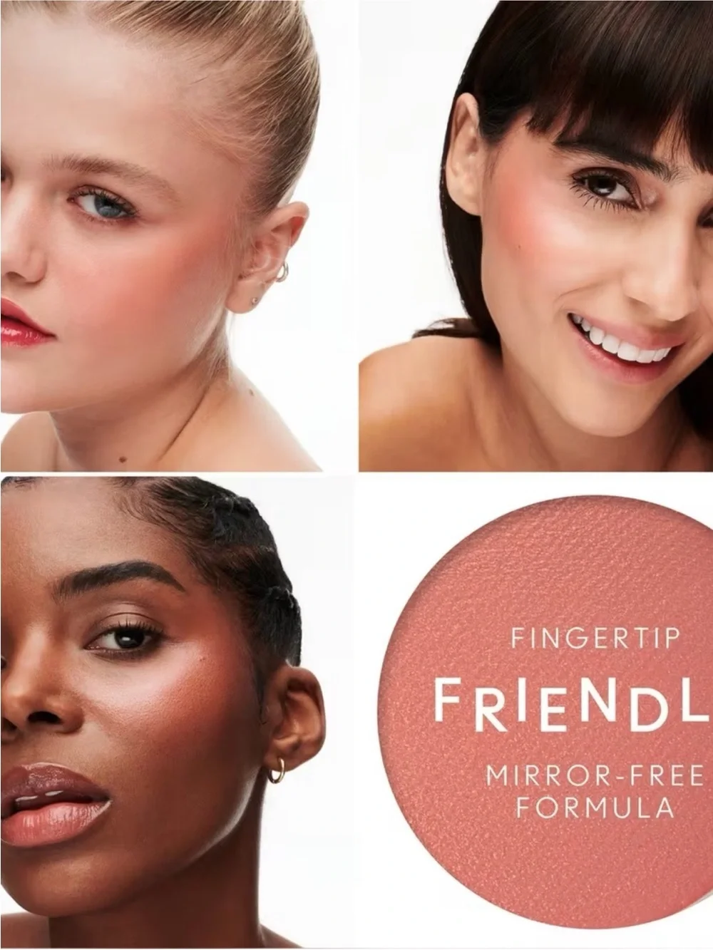 MAC 3pc Lipglass, Blush + Eyeshadow, Nymphette That’s Peachy Beaming Brighter